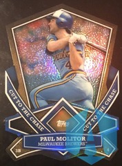 2013 Topps CUT to the CHASE #CTC-5 Paul Molitor DIE CUT Brewers